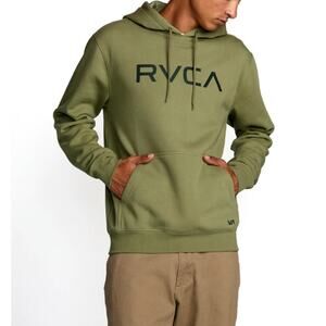 RVCA Men's Ranger Green Big Hoodie Size XL